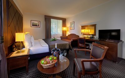 Hotel Selsky Dvur Prag - Executive Deluxe Doppelzimmer mit Zustellbett
