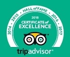 Hall of Fame - Certificate of Excellence 2014 - 2018