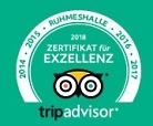 Ruhmeshalle - Zertifikat für Exzellenz 2014 - 2018